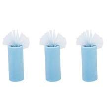  3 PCS Banquet Roll Wedding Party Decorations DIY Tutu Craft Tulle