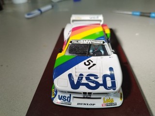 Sideways Sauber BMW M1 Turbo Group 5 Le Mans 1981 VSD 1/32 Slot Car NSR