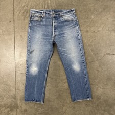 Vintage Levi’s 501xx Button Fly Denim Jeans 34x29 Made In USA 1990s 90s USA
