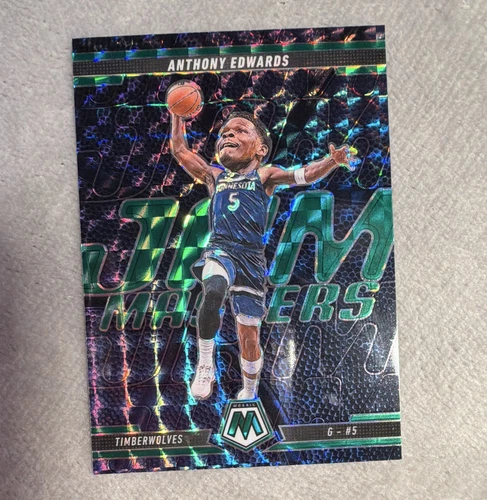Panini Mosaic Anthony Edwards Jam Masters Prizm #10 2024-25