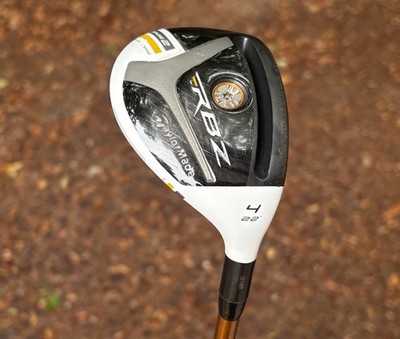 TaylorMade RBZ Stage 2 #4 HYBRID 22° custom Aldila NVS 85-R regular flex RH NICE