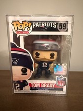 Funko Pop! Tom Brady #5 New England Patriots - Avec Casque - Rare