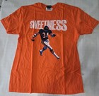New Large Walter Payton Sweetness #34 Chicago Bears T-Shirt Orange NFL Graphic