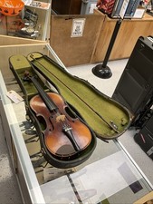 German Made Copy Of Stradivarius Violin In Case 239668
