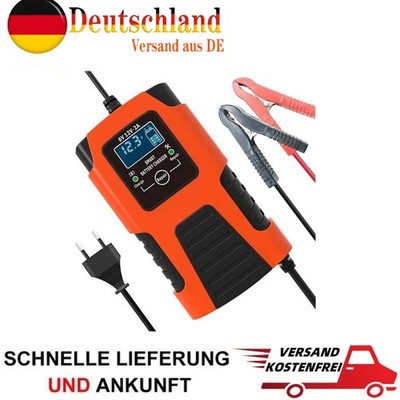 BatterieladegeräTe 6V 12V Vollautomatisch LadegeräT FüR Auto Motorrad C3P2 NEW