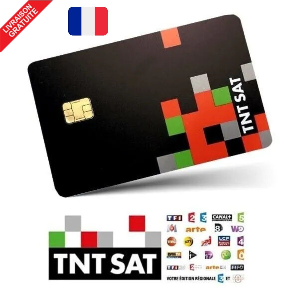 Carte TNT SAT pour remplacer votre carte périmée sur parabole HD