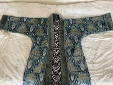 Uzbek Velours Chapan Robe Women Traditional Central Asian Coat Handmade