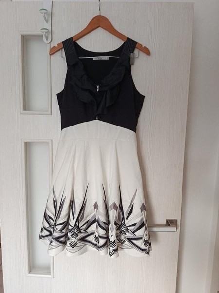 Women Karen Millen Dress Black Cotton 38 / M / 46 #9RGB