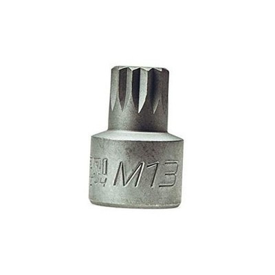 13 mm M13 Super-Stubby XZN Triple Square Impact Bit Socket