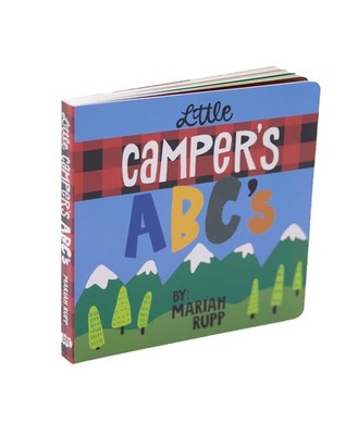 Little Camper's ABC's: ABC book for Girls and Boys, Camping Alphabet Board B...