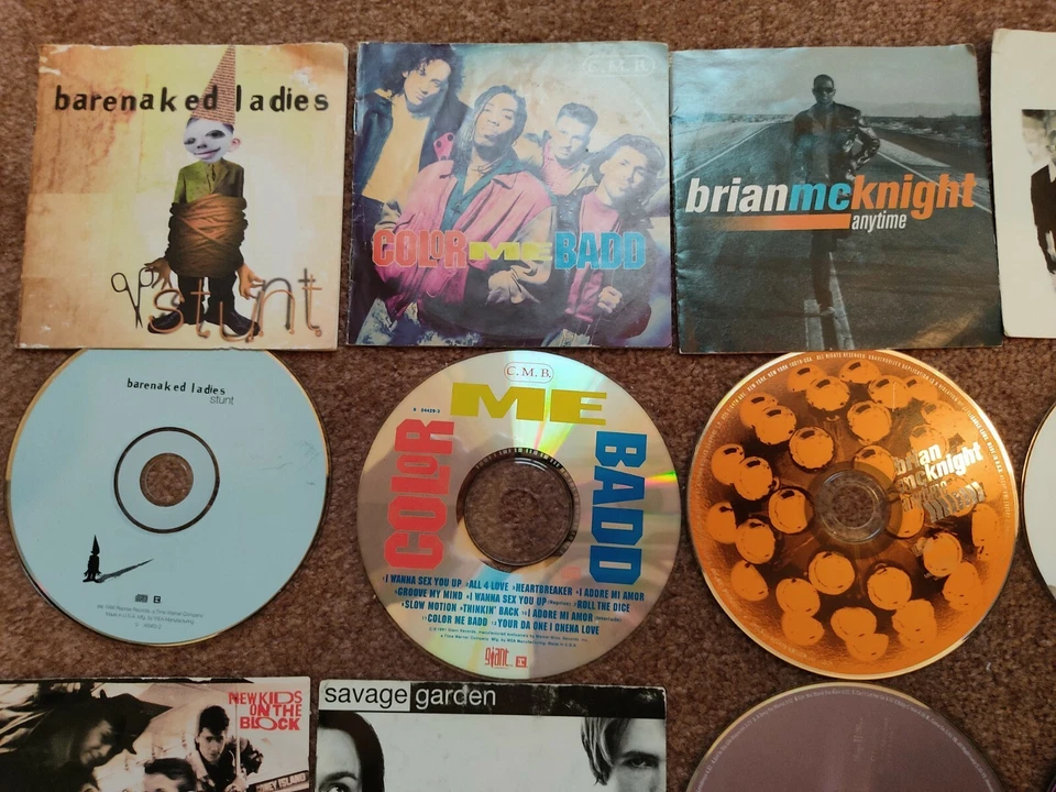 ✅ Lot of 12 CDs (Mostly Pop/R&B, all genuine CDs w/ some album art, see list)! Foto 2 de 4