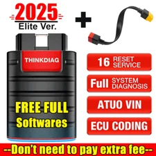 2025 THINKDIAG Bidirectional Car Diagnostic Tool Full Software Free OBD2 Scanner