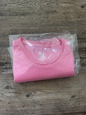 Women Long-sleeve Yoga Running Fitness Sports Quick-drying T-shirt Pink Medium