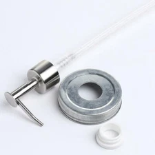 Factory Direct Craft Decorative Soap or Lotion Mason Jar Dispenser Kits