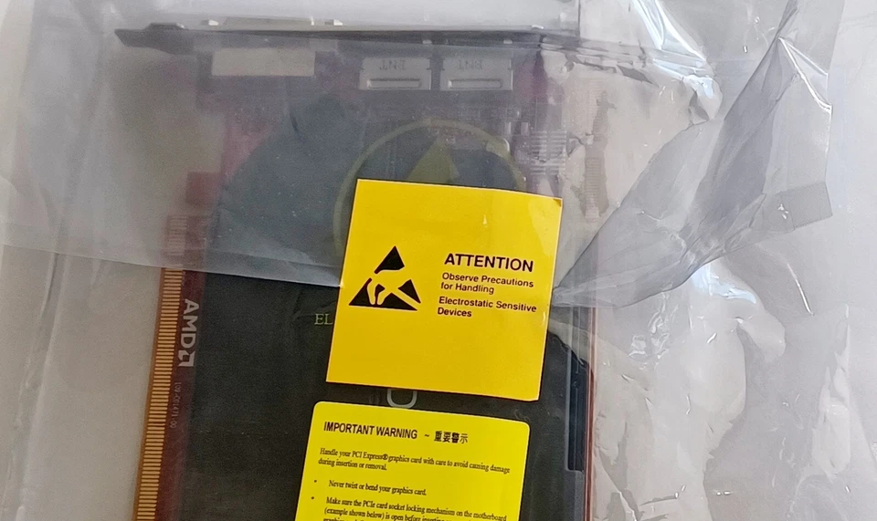 NEW"AMD FIREPRO V5800  3D GRAPHICS  1GB DVI 2×DP **NEW ** - Image 4 of 4