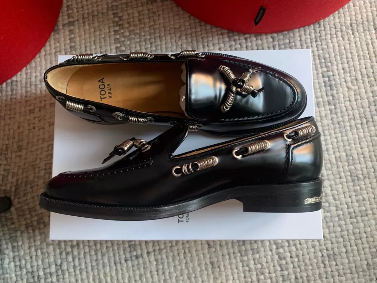 Toga Virilis Polido Loafers Black IT 43 M