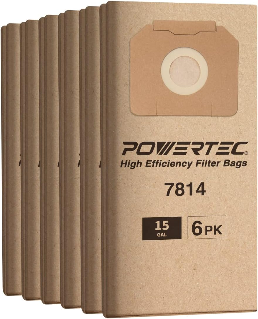 75027P2 Filter Bags for PORTER CABLE 78141 Fits 7814 Power Tool