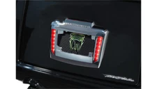 Ciro Chrome Led License Plate Frame Harley Davidson Tri-Glide