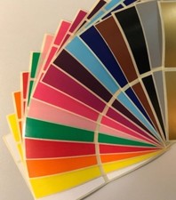Large 30 x 78mm Rechteckige Farbcodierte Adress-/Ablageetiketten Haftsticker