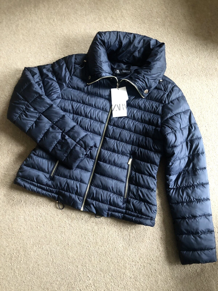 Water resistant down sales puffer jacket zara