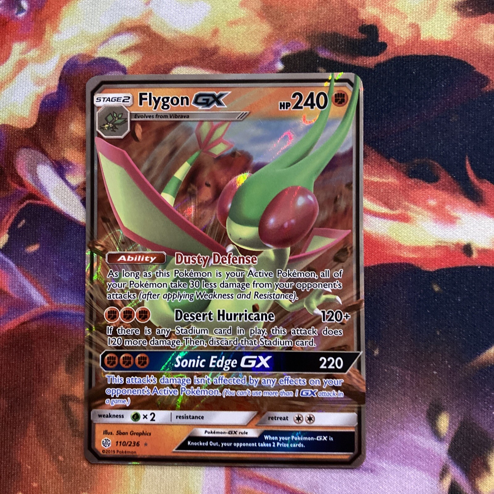 Flygon GX 110/236 SM Cosmic Eclipse Ultra Rare Pokemon MINT! eBay