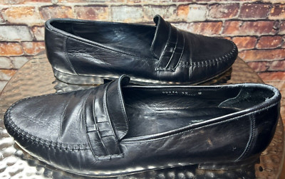 Florsheim Imperial Mens Shoes Dress Loafers Black Work Size  display picture 2