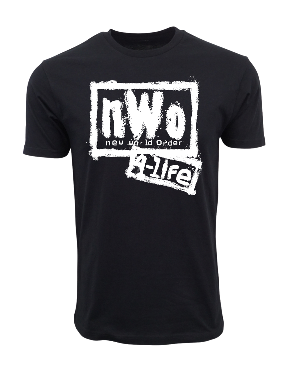 T-shirt WWE New World Order (nWo) - Taille S - Noir - Manches Courtes - Occasion Très Bon état
