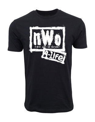 #ad WWE NWO NEW WORLD ORDER T SHIRT OFFICIAL ITEM BLACK $15.99
