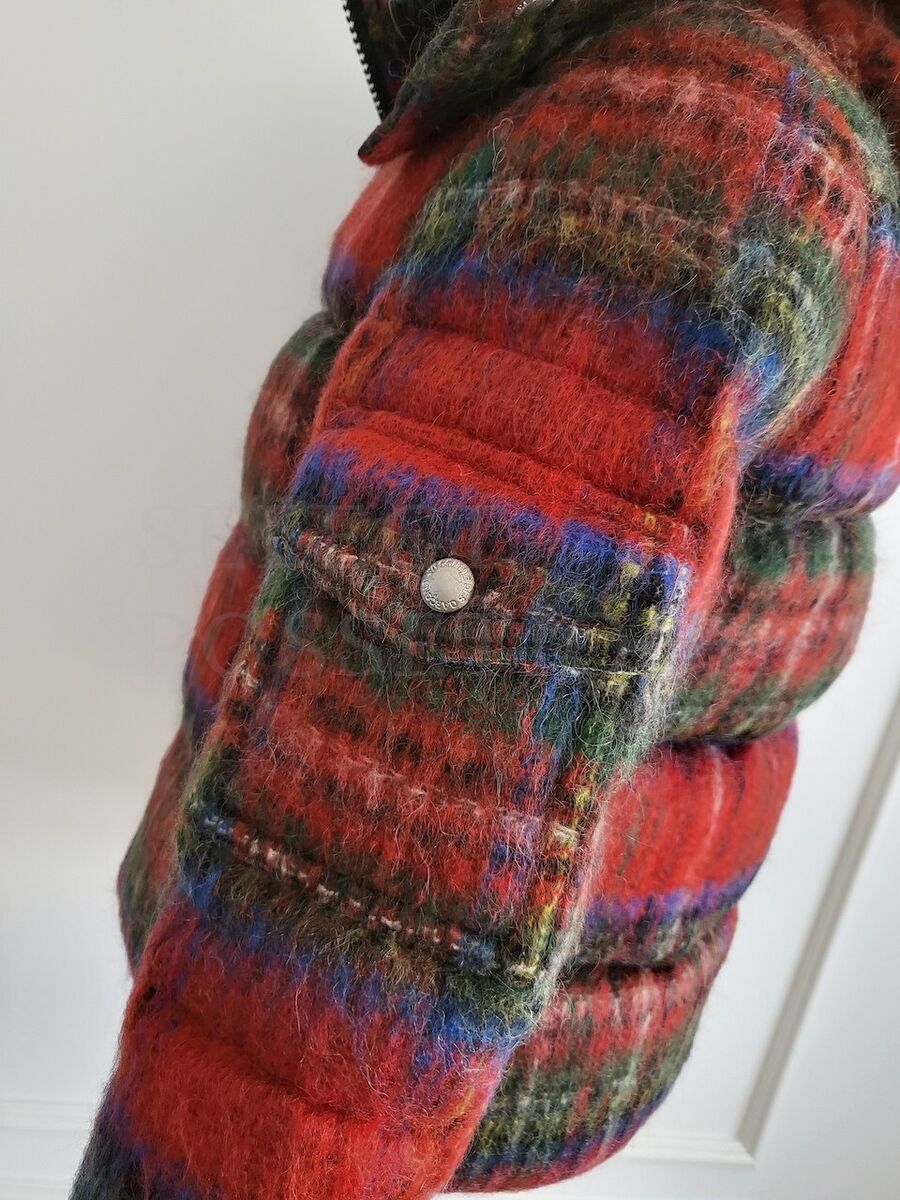 NWT JUNYA WATANABE COMME DES GARCONS TARTAN CHECK DOWN NWT JUNYA WATANABE COMME DES GARCONS TARTAN CHECK DOWN