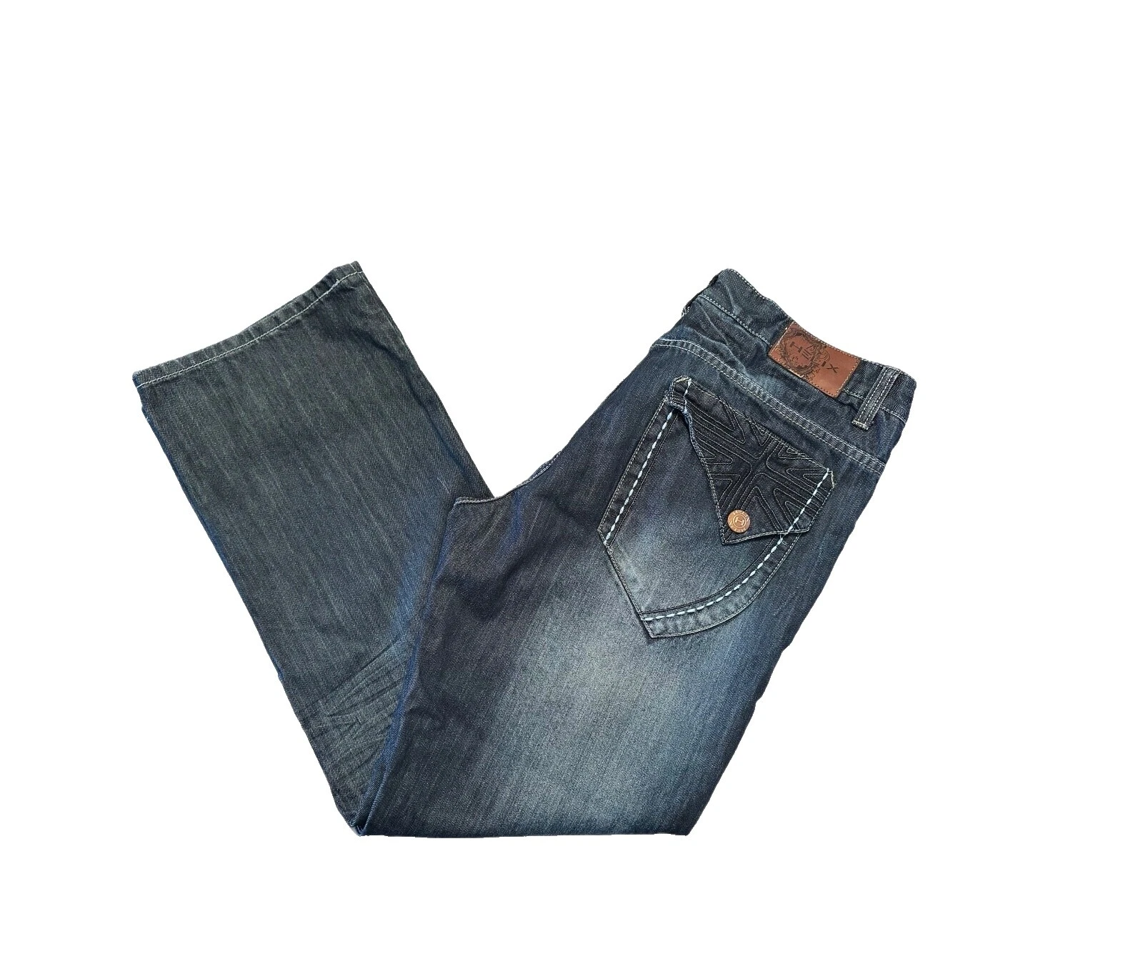 Vaqueros de poliéster Helix para hombres