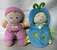 Fisher Price Baby  s First Doll Rattle And Snuggle Bug Plush F