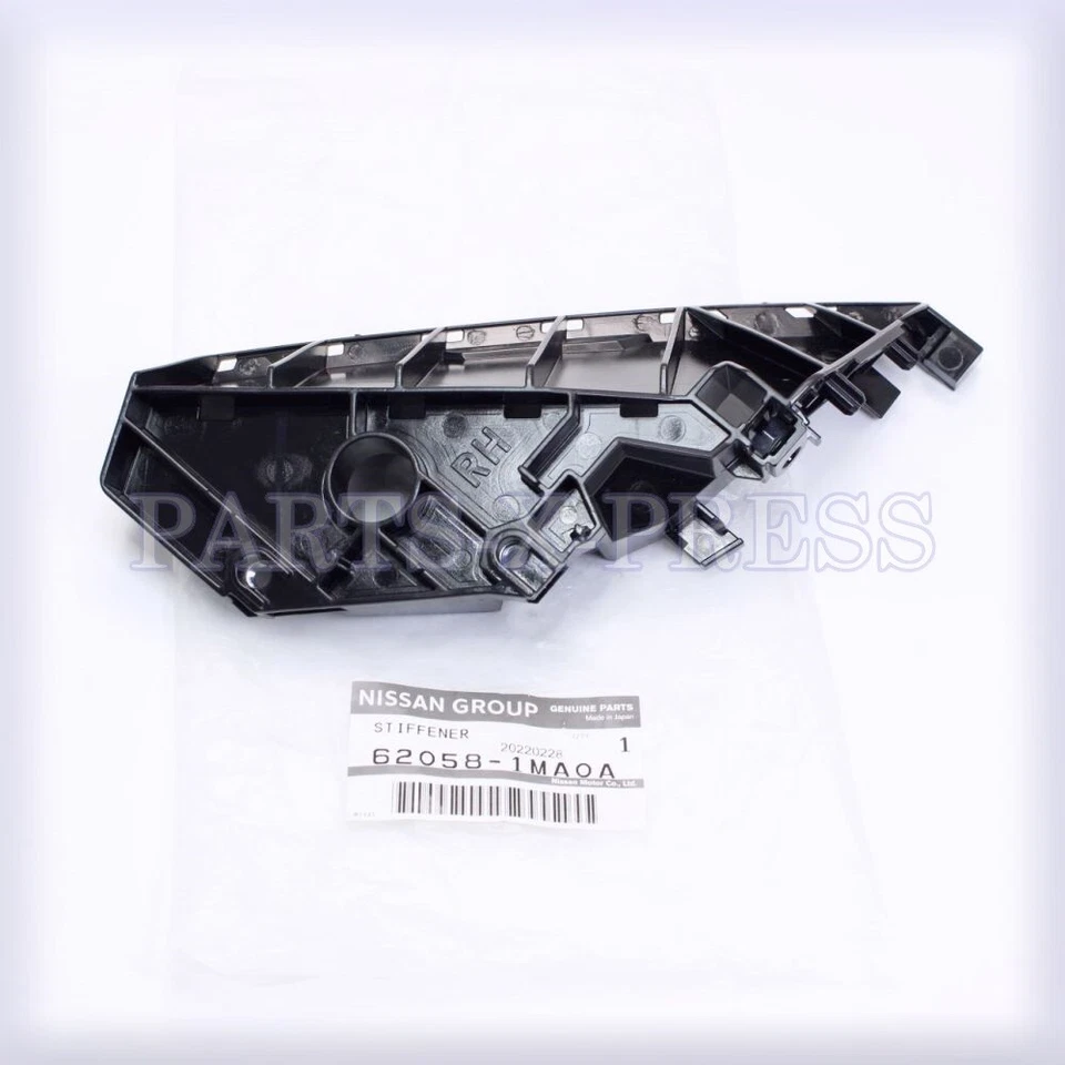 GENUINO FABRICANTE DE EQUIPOS ORIGINALES NISSAN INFINITI M37 PARACHOQUES DELANTERO DERECHO CUBIERTA REFUERZO 62058-1MA0A Foto 3 de 4