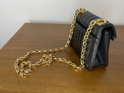 Auth CHANEL CLASSIC 24K BIJOUX CHAIN VINTAGE CROSSBODY MINI Auth CHANEL CLASSIC 24K BIJOUX CHAIN VINTAGE CROSSBODY MINI