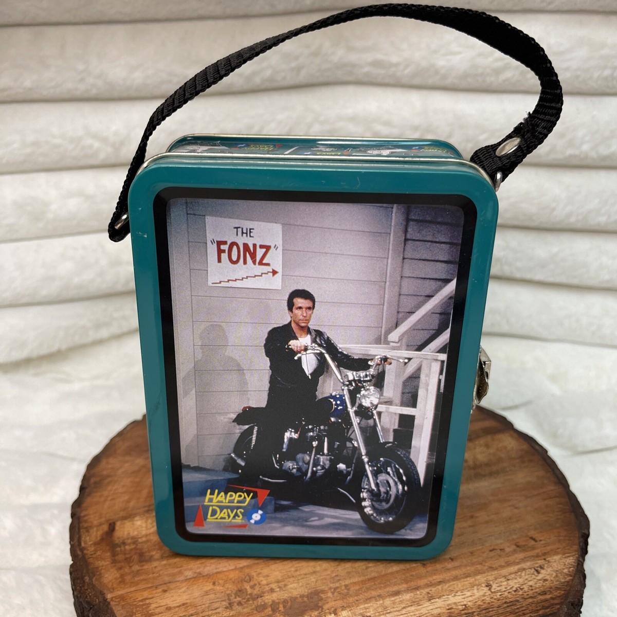 1999 Paramount Pictures Happy Days The Fonz Lunch Box Tin | eBay