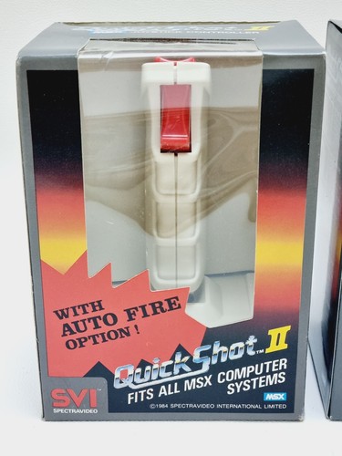 2X Quick Shot II MSX Deluxe Joystick Controller For SVI-725 and MSX computers - Picture 7 of 12