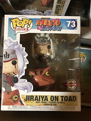 Qwead Pop Naruto Jiraiya on Toad # 73 Action Figure Collection Modèle Jouet avec Boîte