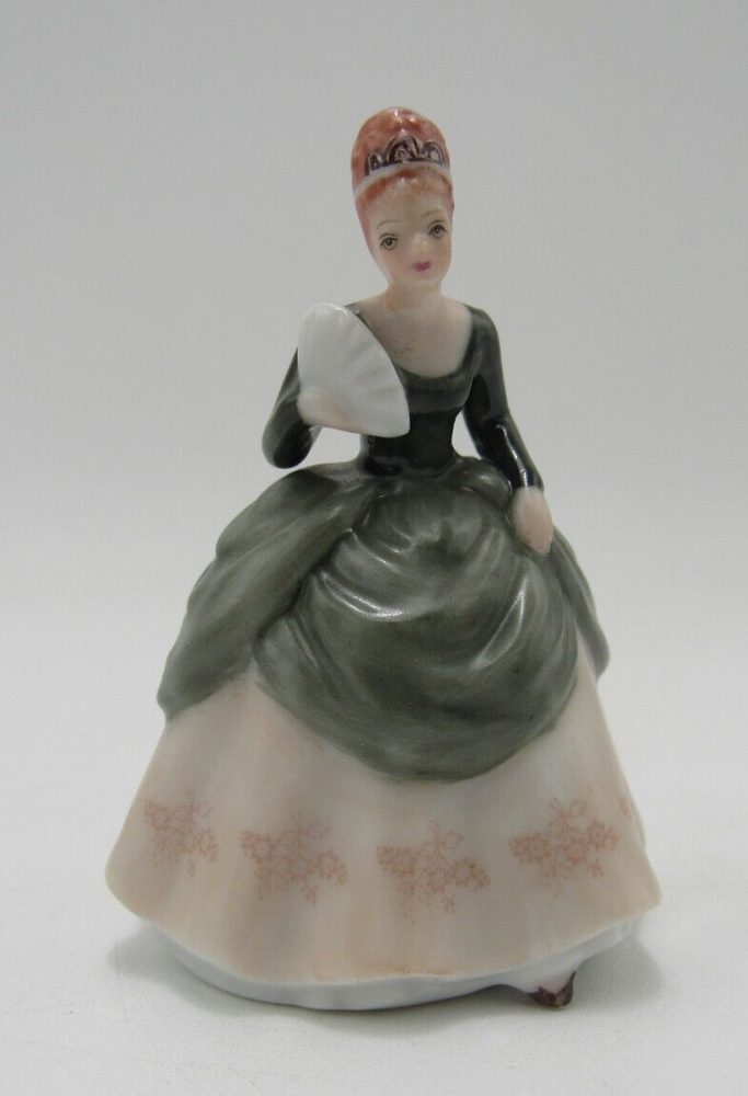 Royal Doulton Soiree M 215 Miniature Porcelain Figurine 2004