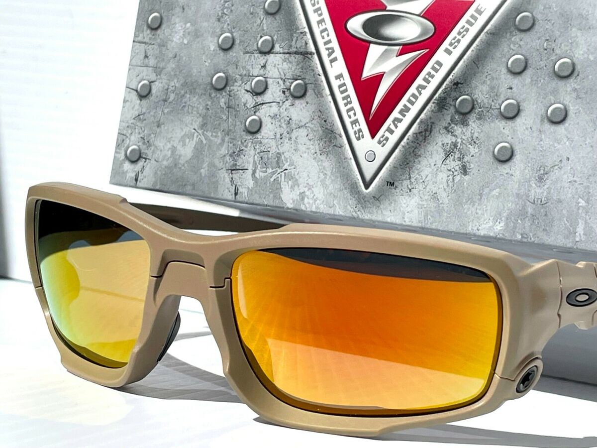 NEW Oakley SHOCKTUBE BALLISTIC Desert terrain tan Polarized NEW Oakley SHOCKTUBE BALLISTIC Desert terrain tan Polarized
