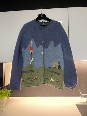 Trachten  Jacke GIESSWEIN Gr  44  Blau