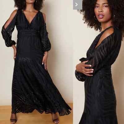Hutch Jac Black Maxi Dress | eBay