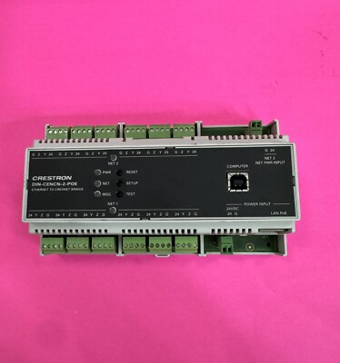 Crestron DIN-CENCN-2-POE Ethernet to Cresnet Network Bridge NEW OPEN BOX READ