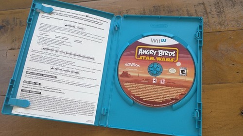 Complete ✹ ANGRY BIRDS STAR WARS ✹ Nintendo Wii U Game ✹ USA Version - Picture 2 of 4