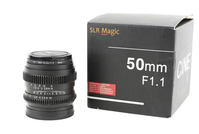 Fujifilm X Magic 50mm F 1.1 SLR Magic Camera Lens Mirrorless Lens