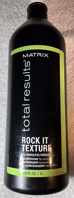 Matrix Total Results Rock It Texture Conditioner - 33.8 oz, 1L, 2303003
