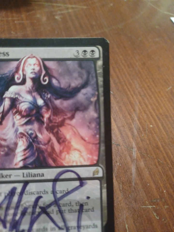 2007 ARTIST SIGNED Magic: The Gathering - Lorwyn Liliana Vess #121  - Image 2 of 4