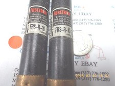 Buss/Bussmann FRS-R 10/FRSR10 Dual Element Time Delay Fuse/Fuses, 600V, Lot of 2