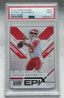 2019 PANINI SCORE #EG3 PATRICK MAHOMES EPIX-GAME PSA 9