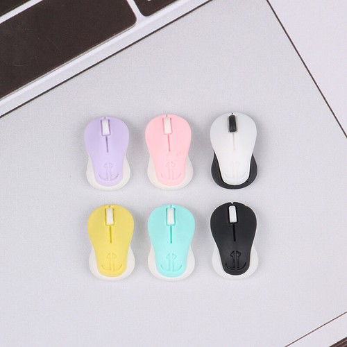 5PCS 1:12 Dollhouse Simulation Macaron Mini Mouse Model DIY Accessories ...