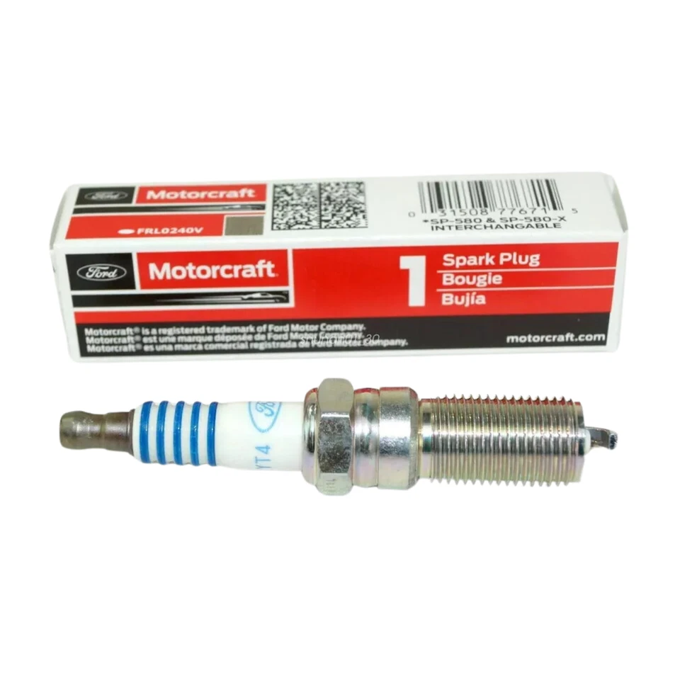 6PCS Genuine Iridium Spark Plug For Motorcraft SP534 SP580 SP580X CYFS12YT4X US Foto 4 de 4