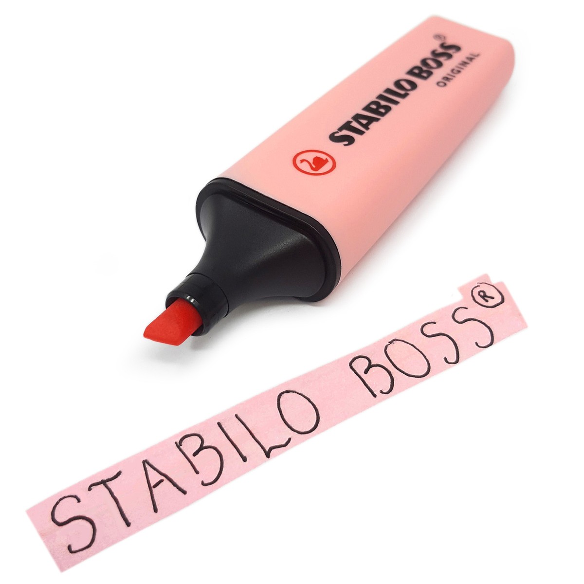 STABILO BOSS ORIGINAL Pastel Textmarker – 48er Pack, 6 Pastellfarben, 4h Austrocknungsschutz, Nachfüllbar